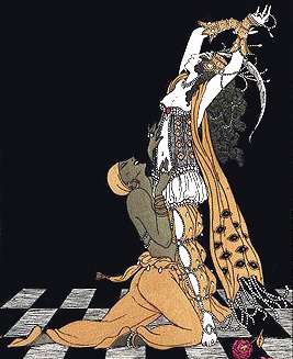 Vaslav Nijinksy and Ida Rubinstein in Sch&eacute;h&eacute;razade, presented in Paris in 1910 &copy; Wikimedia Commons
