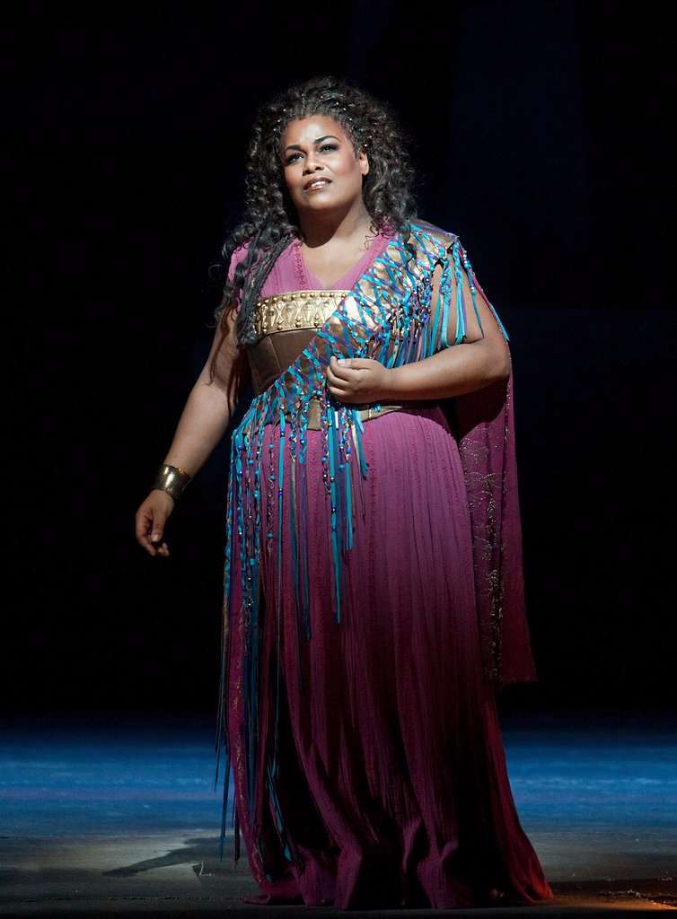 Latonia Moore as Aida at the Metropolitan Opera &copy; Cory Weaver | Metropolitan Opera
