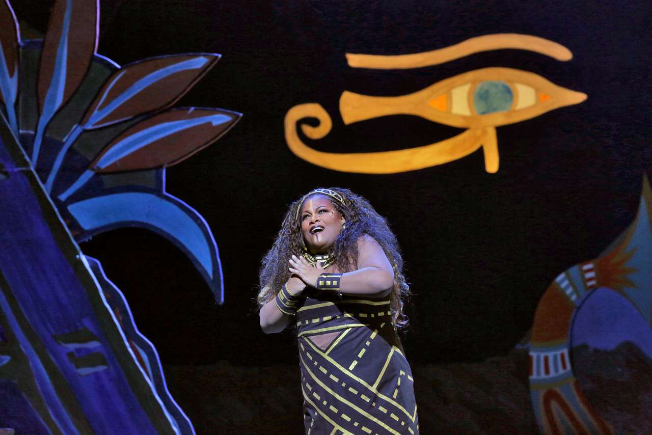 Latonia Moore as Aida at San Diego Opera &copy; Ken Howard | San Diego Opera