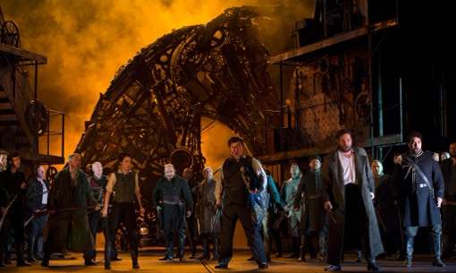 Bryan Hymel (&Eacute;n&eacute;e) in <i>Les Troyens</i> &copy; ROH | Bill Cooper