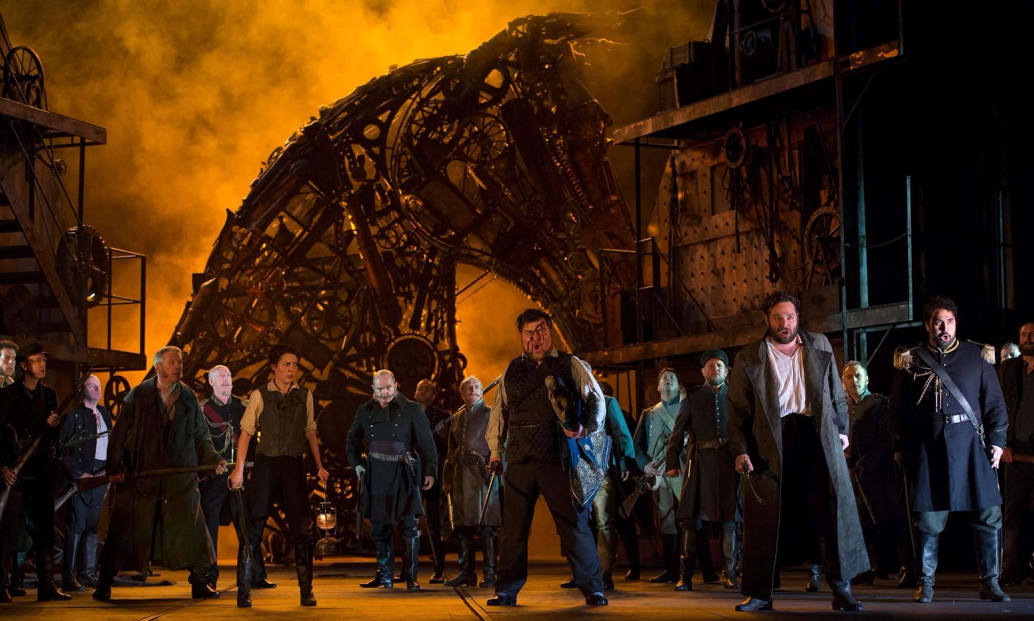 Bryan Hymel (Énée) in <i>Les Troyens</i> &copy; ROH | Bill Cooper