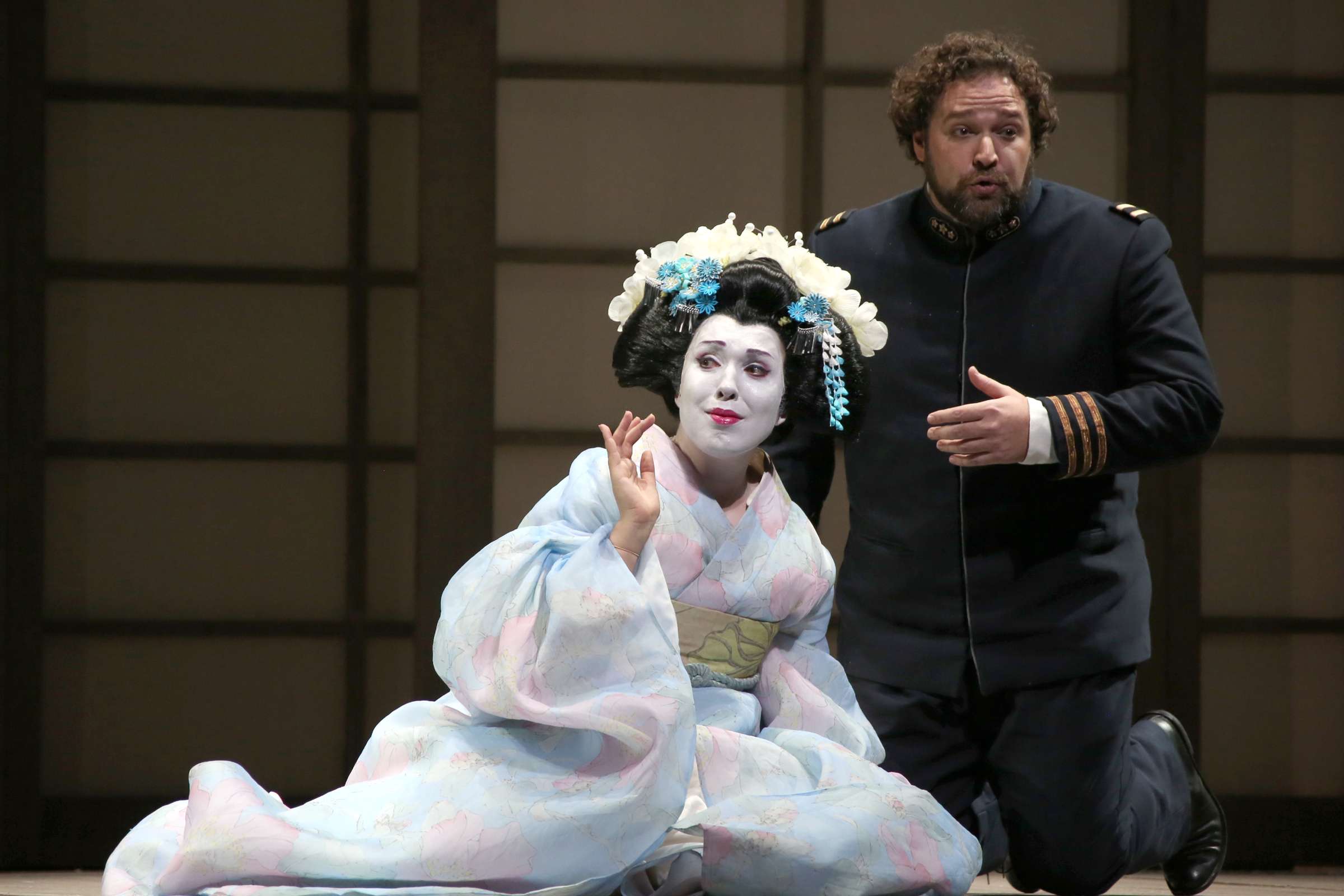 Maria José Siri (Cio-Cio San) and Bryan Hymel (Pinkerton) &copy; Marco Brescia &amp; Rudy Amisano | Teatro alla Scala