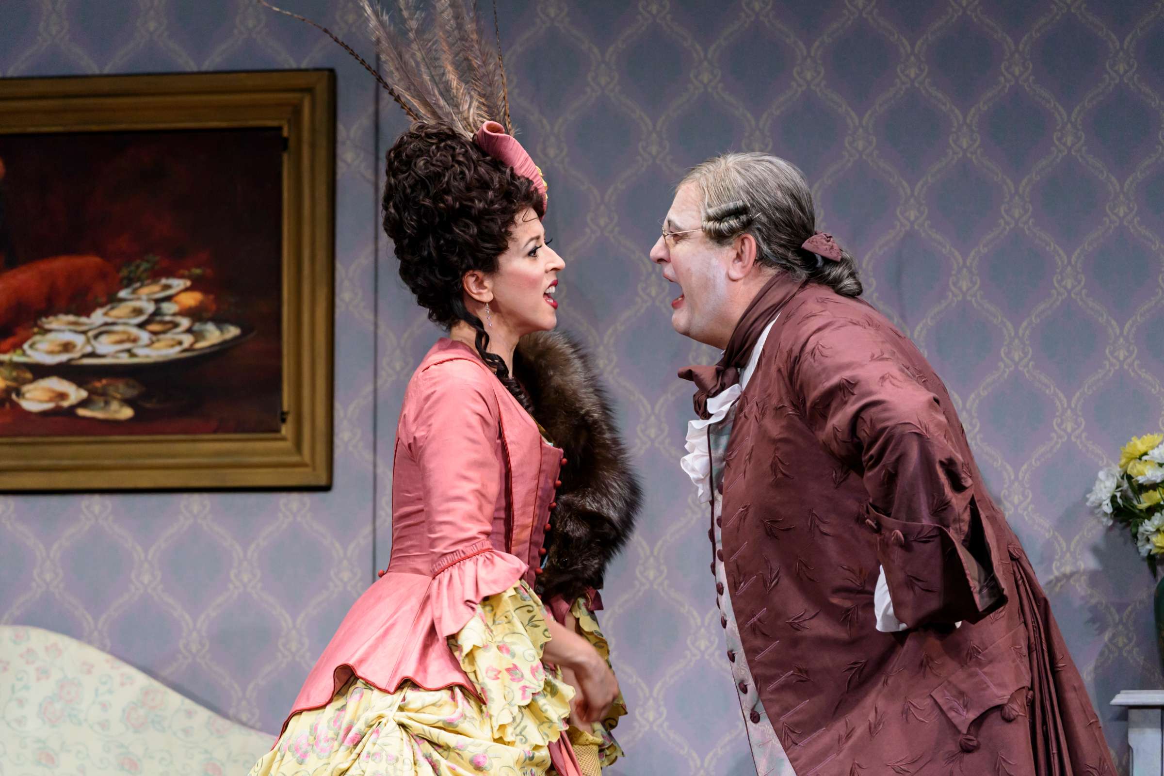 Lisette Oropesa (Norina) y Renato Girolami (Don Pasquale) en <i>Don Pasquale</i> &copy; Bill Cooper | Glyndebourne Festival Opera