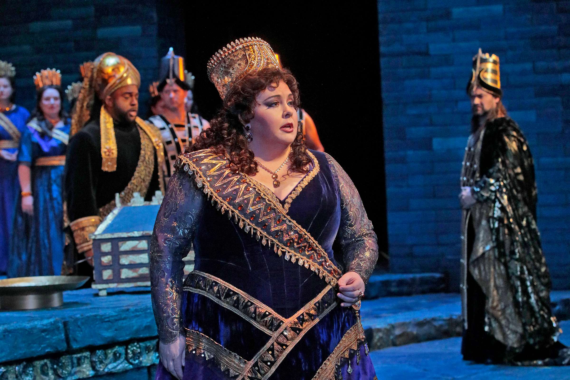 Angela Meade (Semiramide) © Ken Howard | Metropolitan Opera