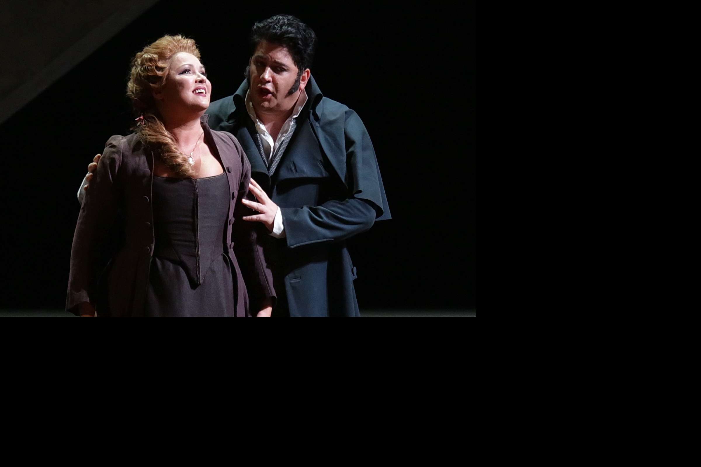 Anna Netrebko (Maddalena) and Yusif Eyvazov (Andrea Chénier) &copy; Brescia/Amisano | Teatro alla Scala