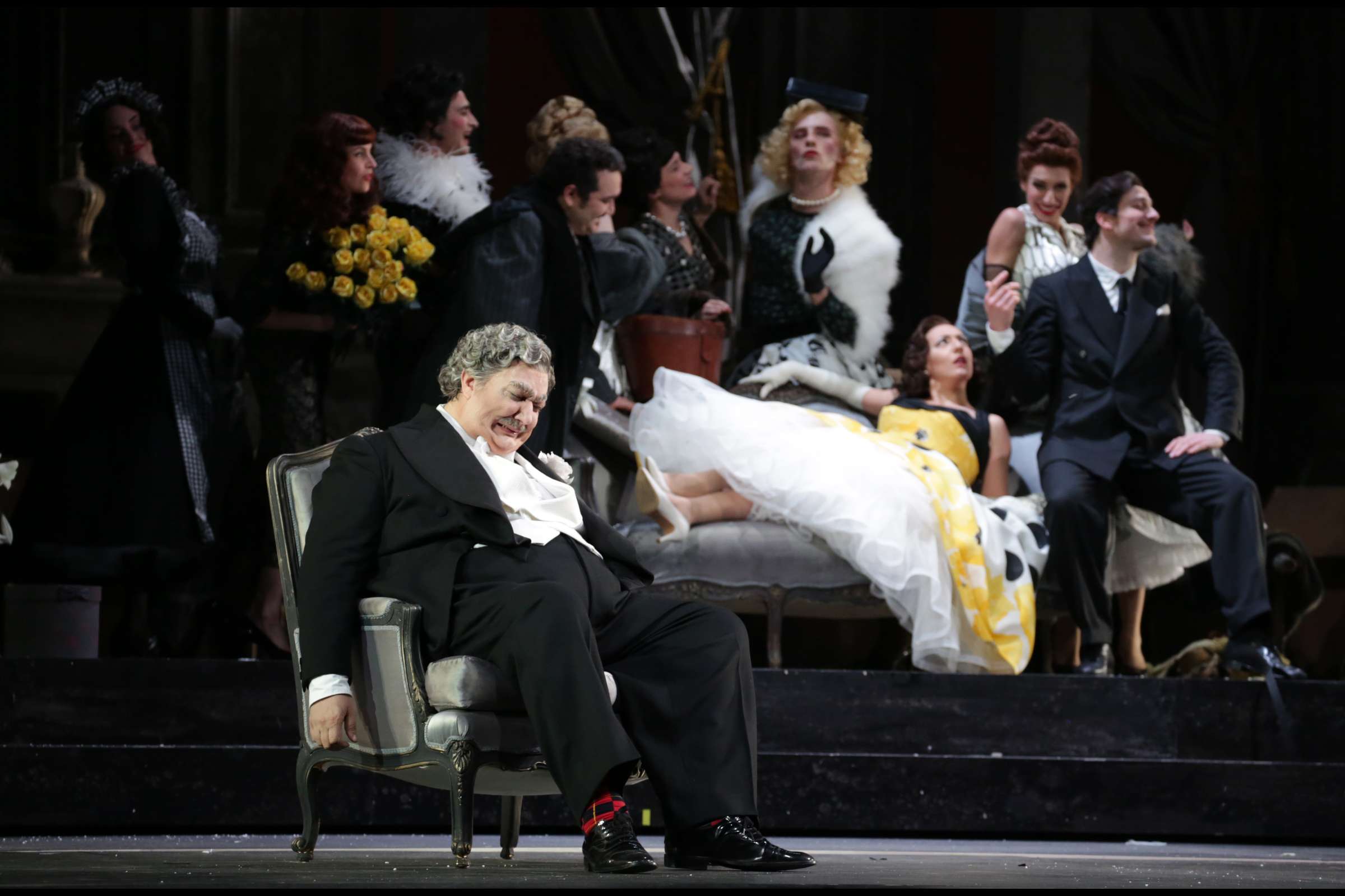 Ambrogio Maestri (Don Pasquale) © Brescia & Amisano | Teatro alla Scala