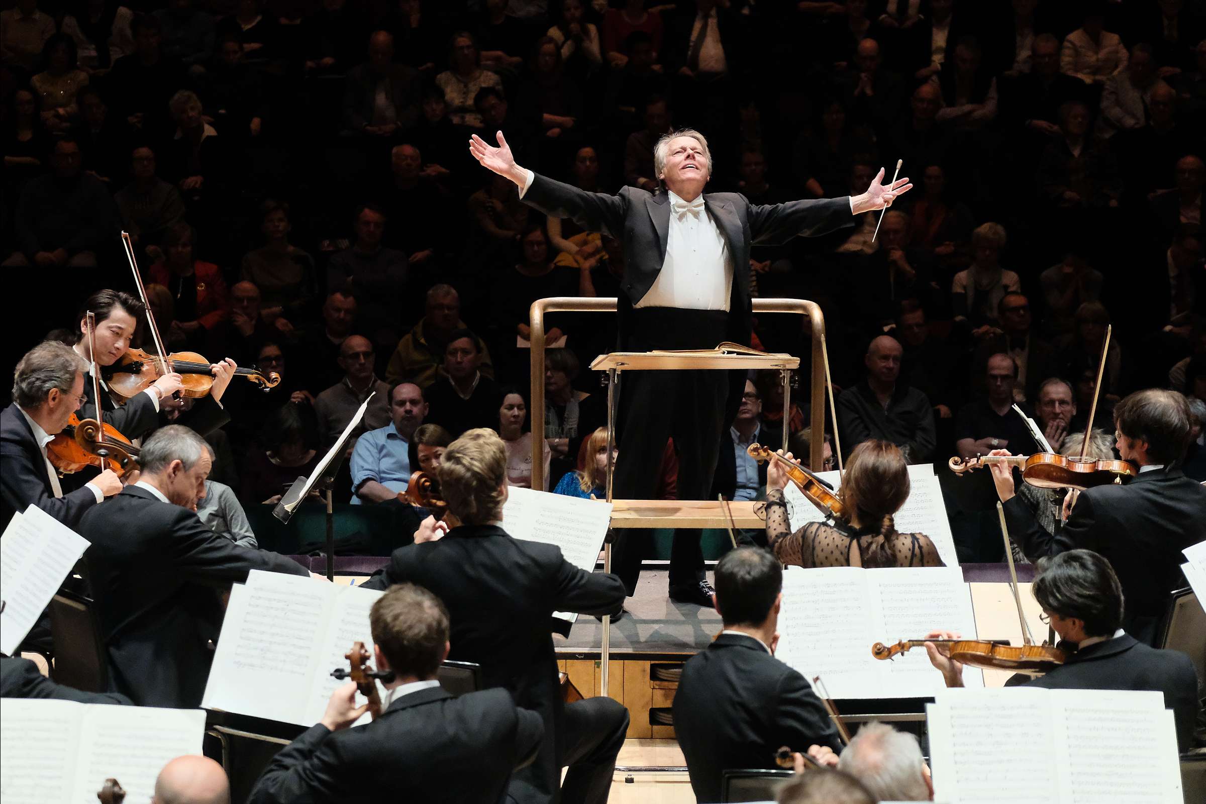 Mariss Jansons conducting the BRSO at the Barbican &copy; Mark Allan | Barbican