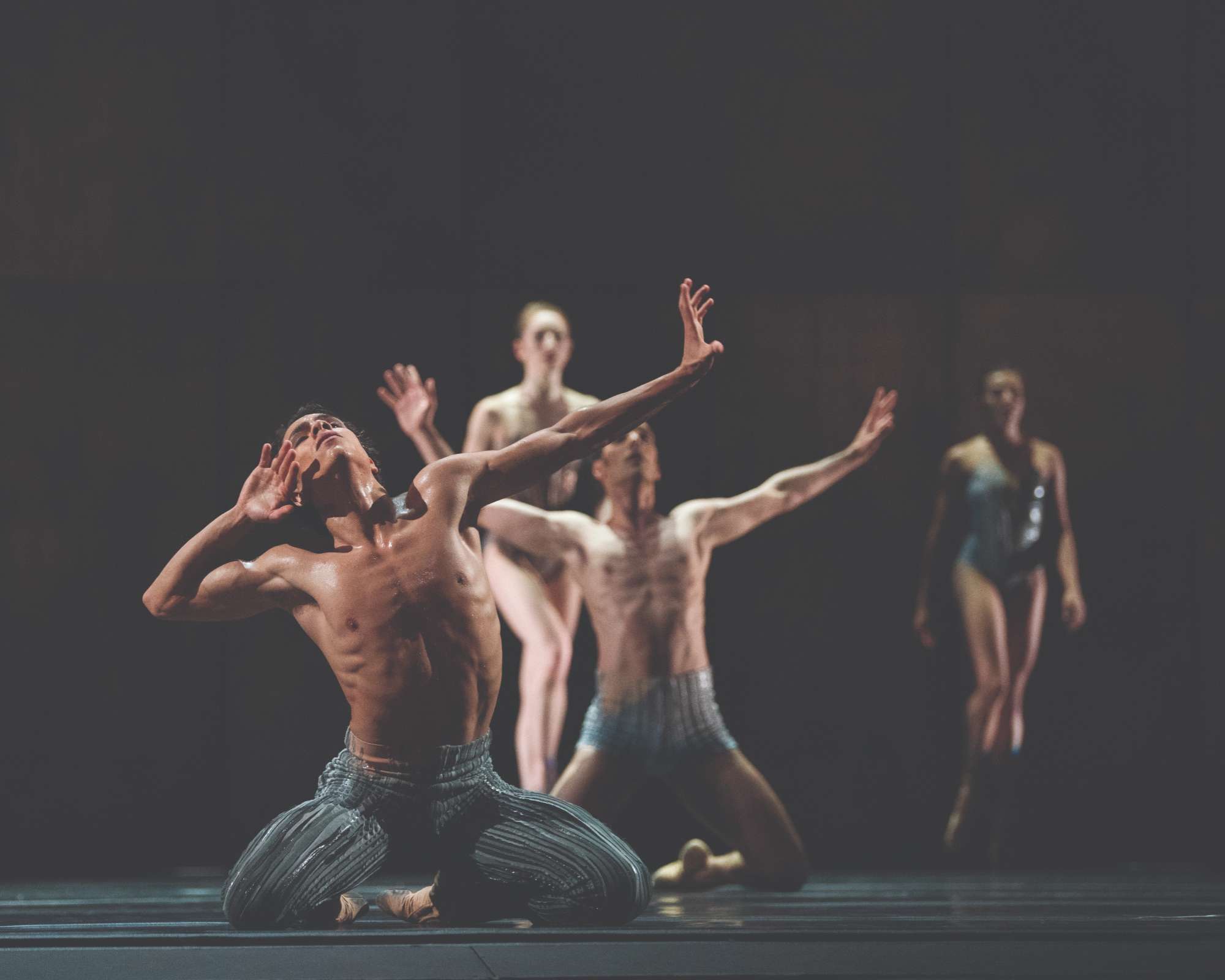 Esteban Hernandez in Rhoden's <i>Let's Begin at the End</i> &copy; Erik Tomasson