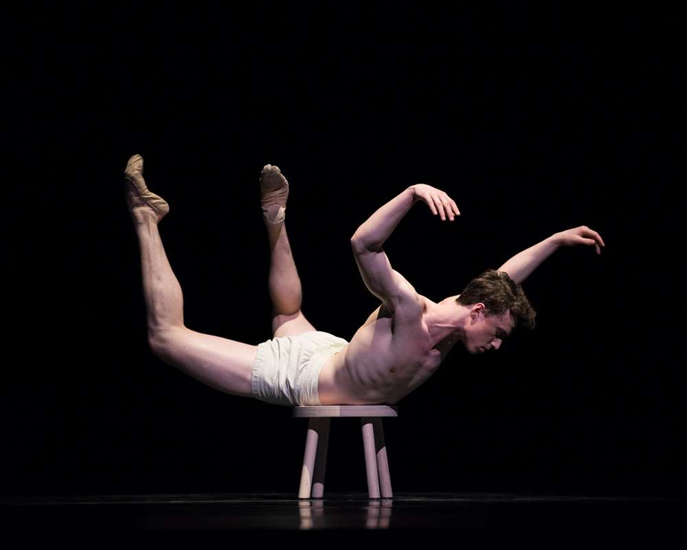 Benjamin Freemantle in McIntyre's <i>Your Flesh Shall Be a Great Poem</i> at SFB © Erik Tomasson