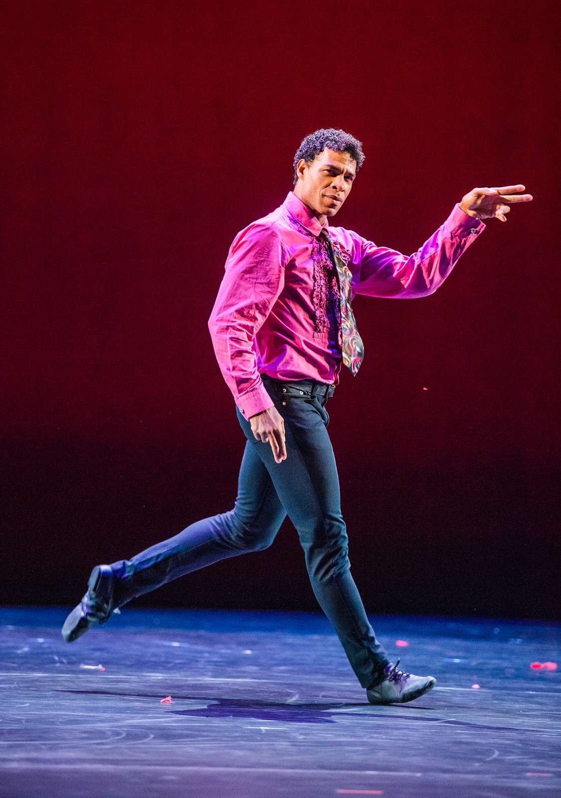 Carlos Acosta in Bruce's <i>Rooster</i> at the Royal Albert Hall earlier this year © Tristram Kenton