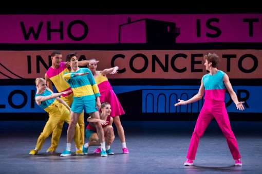 New York City Ballet in Justin Peck’s <i>Easy</i>, set on Bernstein's music © Paul Kolnik