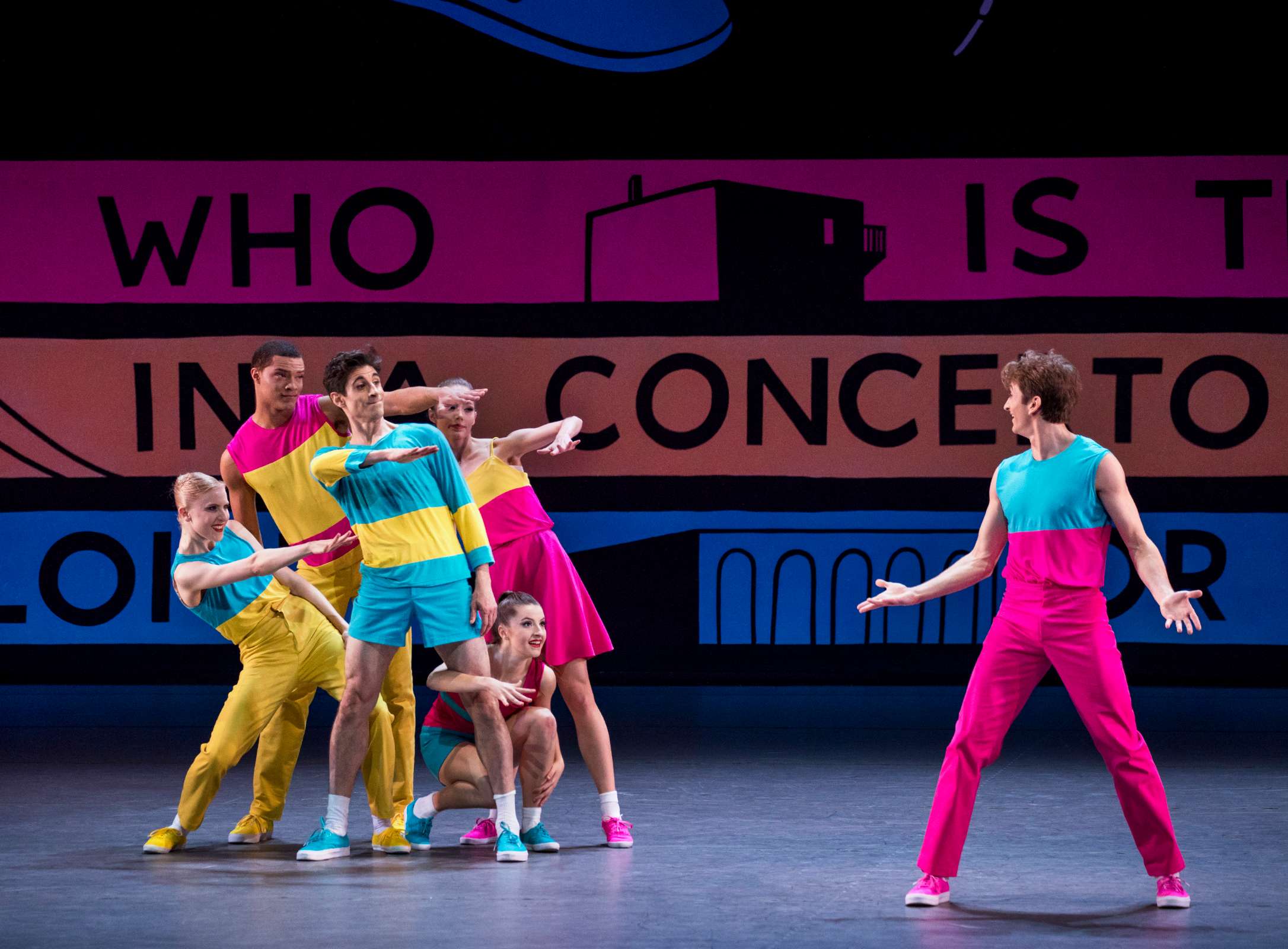 New York City Ballet in Justin Peck’s <i>Easy</i>, set on Bernstein's music &copy; Paul Kolnik