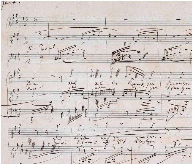 Facsimilie of <i>Im wunderschönen Monat Mai</i>