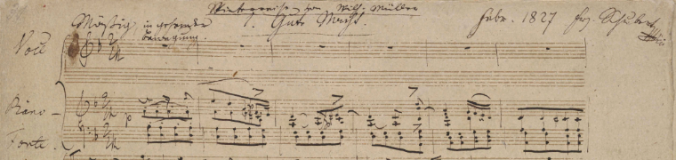 Winterreise: Gute Nacht