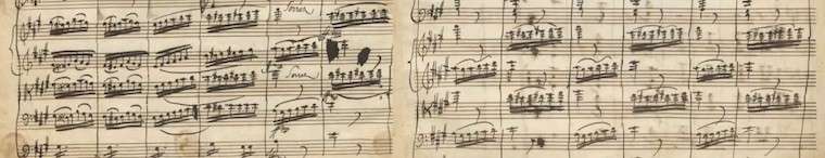 Berlioz autograph score