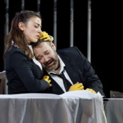 Corinne Winters (Rachel) and Ray Cornelius Smith (Éléazar) © Opera Ballet Vlaanderen