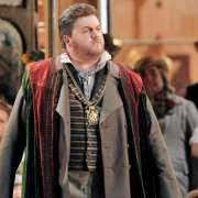 James Rutherford como Hans Sachs en una producción de Meistersinger de 2015 de San Francisco Opera © Cory Weaver | San Francisco Opera