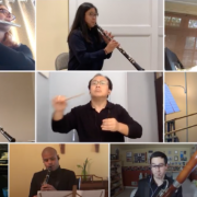 PIMF virtual wind and brass class with Maestro Thomas Hong &copy; Philadelphia International Music Festival