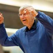 Herbert Blomstedt in rehearsal in Munich &copy; BR | Astrid Ackermann