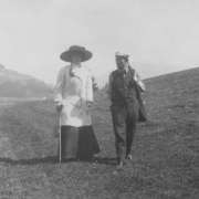 Alma et Gustav Mahler vers 1909, près de Toblach &copy; ÖNB, Bildarchiv Austria (domaine public)