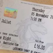 Romeo and Juliet ticket
