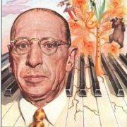 Stravinsky on the cover of Time magazine, July 1948 © Public domain