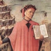 Dante Alighieri by Domenico di Michelino &copy; Public domain