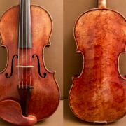 Le fameux violon conçu par Jean Gosselin en 1827 &copy; Pierre Liscia-Beaurenaut / Bachtrack