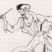 Kapellmeister Johannes Kreisler sketched by ETA Hoffmann &copy; Public domain
