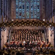 Three Choirs Festival Chorus and Philharmonia Orchestra in Hereford Cathedral &copy; Dale Hodgetts and James O'Driscoll