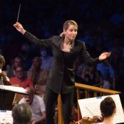 Karina Canellakis conducts the Boston Symphony Orchestra &copy; Hilary Scott