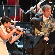 Elena Urioste, Ben Goldscheider and the CBSO &copy; BBC | Mark Allan