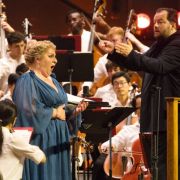 Christine Goerke, Andris Nelsons and the Tanglewood Music Center Orchestra &copy; Hilary Scott