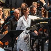 Martina Belli, Mélissa Petit, Elena Tsallagova, Irène Jacob, Maxime Pascal, Jérôme Kircher &copy; Salzburger Festspiele | Marco Borelli