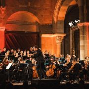 Mathieu Romano, Les Siècles et l'Ensemble Aedes à Vézelay &copy; Vincent Arbelet