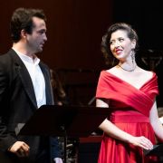 Xabier Anduaga and Lisette Oropesa &copy; Luciano Romano