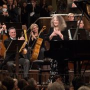 Martha Argerich au Musikverein avec les Wiener Philharmoniker © Vienna Philharmonic / Terry Linke