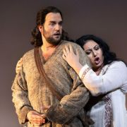 Brian Jagde (Samson) and Anita Rachvelishvili (Dalila) &copy; Luciano Romano