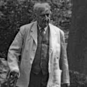 Ralph Vaughan Williams in 1952, photographed by Ursula Wood &copy; Vaughan Williams Charitable Trust