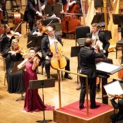 Karen Gomyo, Fabien Gabel and the Pittsburgh Symphony © Aleta King