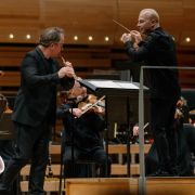 Emmanuel Pahud, Yannick Nézet-Séguin and the Orchestre Métropolitain &copy; François Goupil