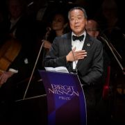 Yo-Yo Ma accepting the Birgit Nilsson Prize &copy; Markus Gårder