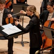 Karina Canellakis conducts the London Philharmonic Orchestra &copy; London Philharmonic Orchestra