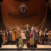 A scene from James Gray's staging of "The Marriage of Figaro" - LA Opera &copy; Vincent Pontet/Theatre des Champs-Elysees