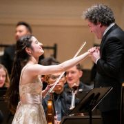 María Dueñas and Gustavo Dudamel &copy; Chris Lee