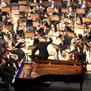 Sunwook Kim, Osmo Vänskä and the Seoul Philharmonic &copy; Taeuk Kang from the Seoul Philharmonic Orchestra