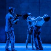 Riku Ito, Sofia Liñares and Javier Rojas in Morgann Runacre-Temple's Hotel &copy; Johan Persson