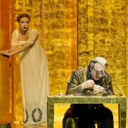 Vera-Lotte Boecker (Die Tochter) und Tomasz Konieczny (Cardillac) © Michael Pöhn | Wiener Staatsoper
