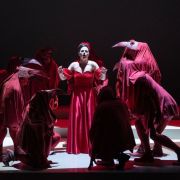 Máire Flavin (Mathilde) and Chorus &copy; Patrick Redmond
