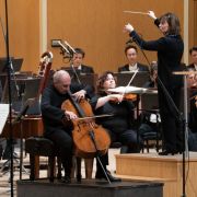 Asier Polo, JoAnn Falletta and the Buffalo Philharmonic Orchestra &copy; Brett Deneve